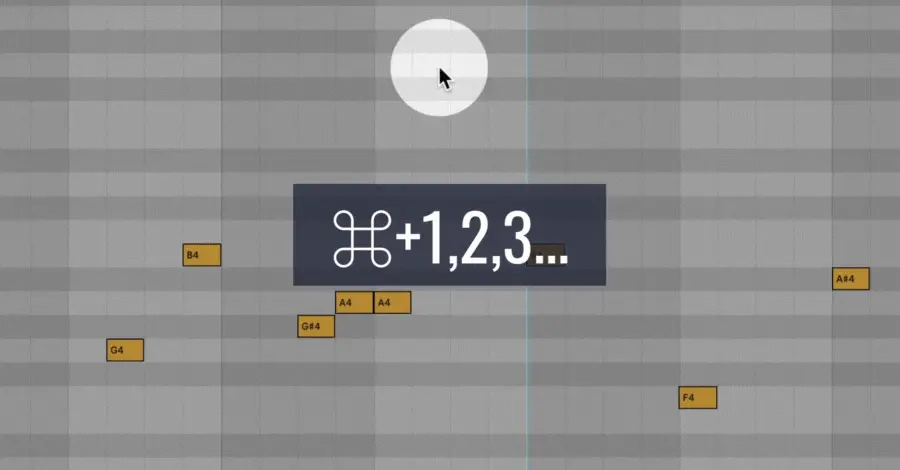 Grid shortcuts