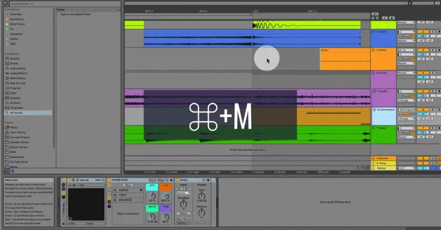 MIDI mapping mode