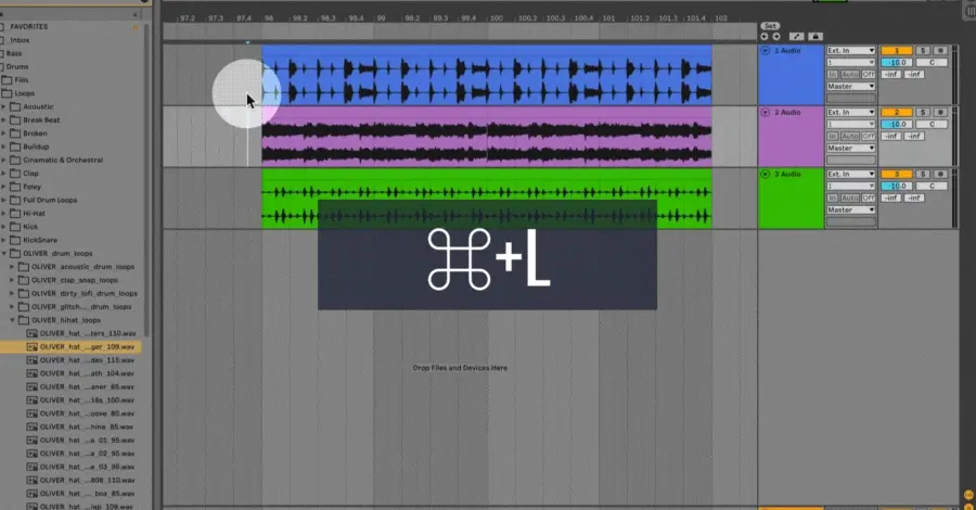 Loop selection