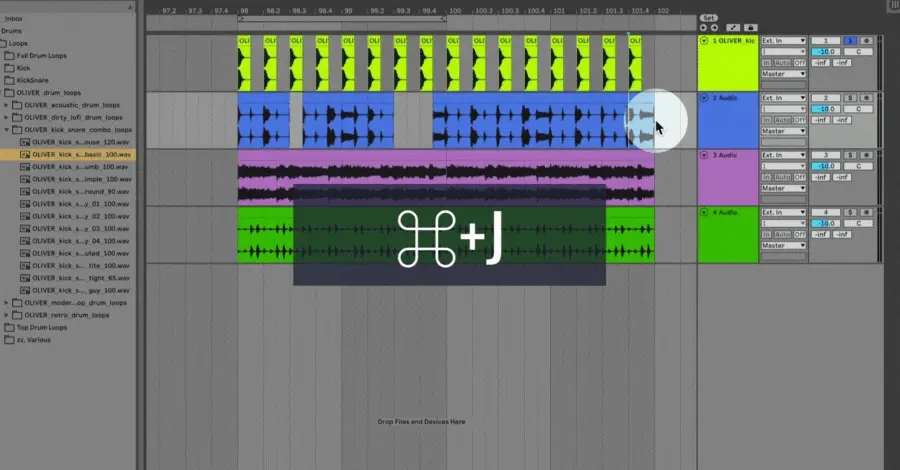 Consolidate clips