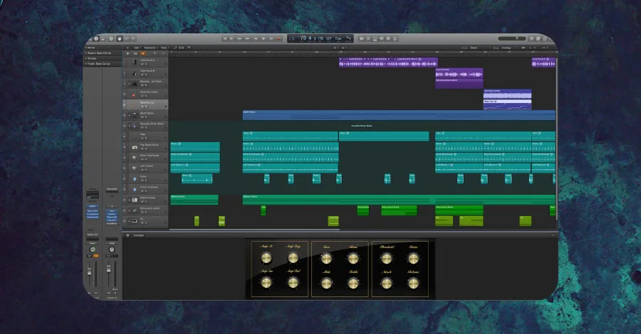 Logic Pro interface