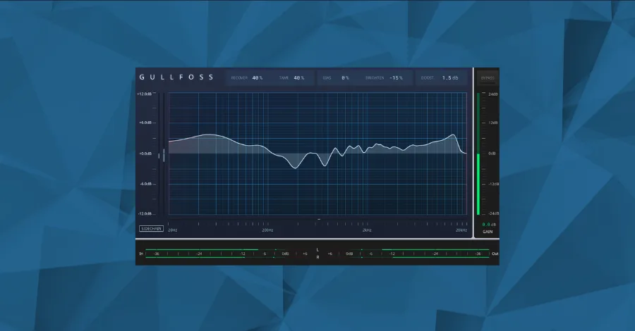Soundtheory Gullfoss intelligent EQ with Recover and Tame controls