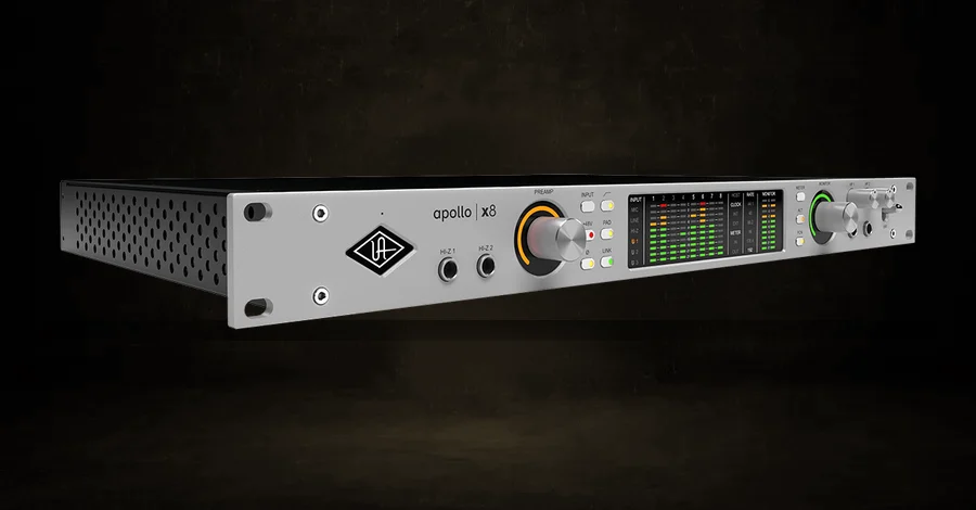 Universal Audio Apollo x8 Gen 2 rack-mount Thunderbolt audio interface