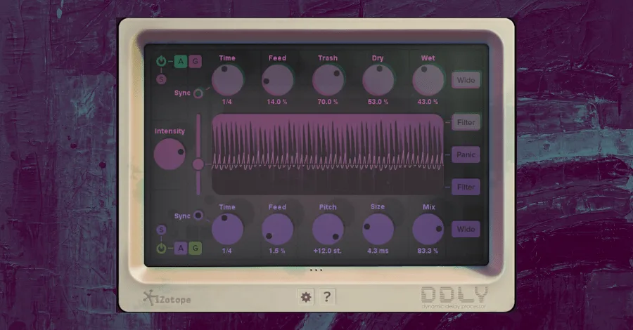 iZotope DDLY interface