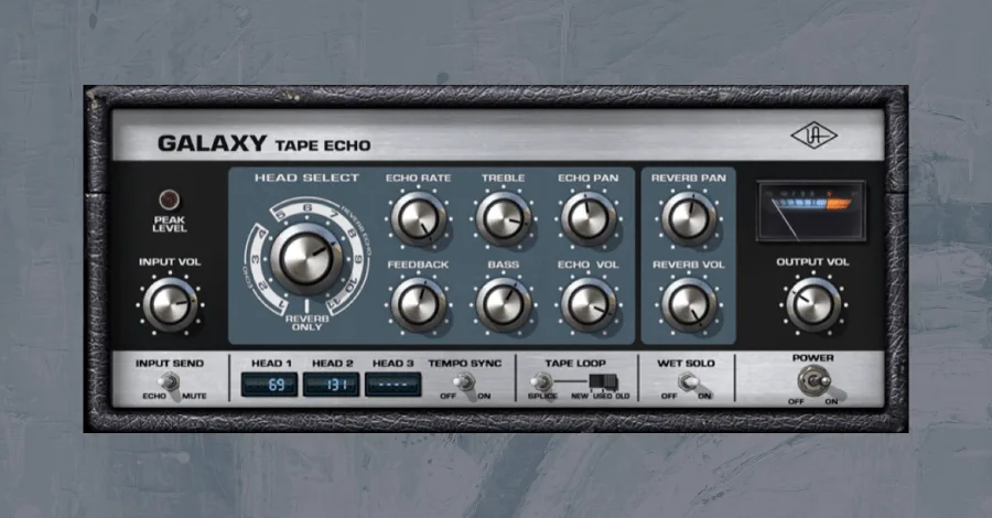 UAD Galaxy Tape Echo interface