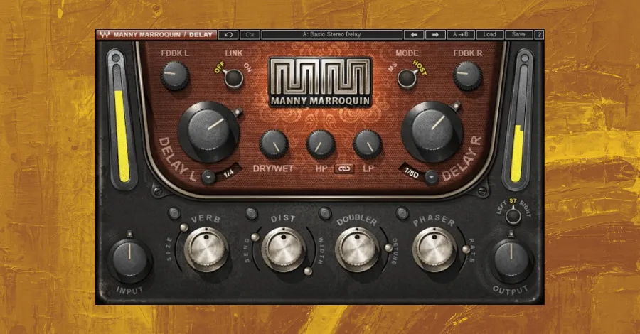 Waves Manny Marroquin Delay interface