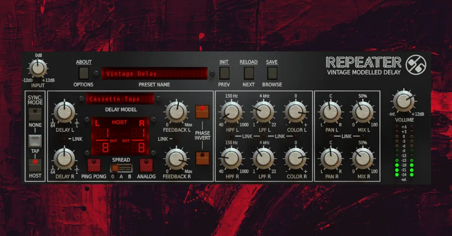 D16 Repeater Delay plugin