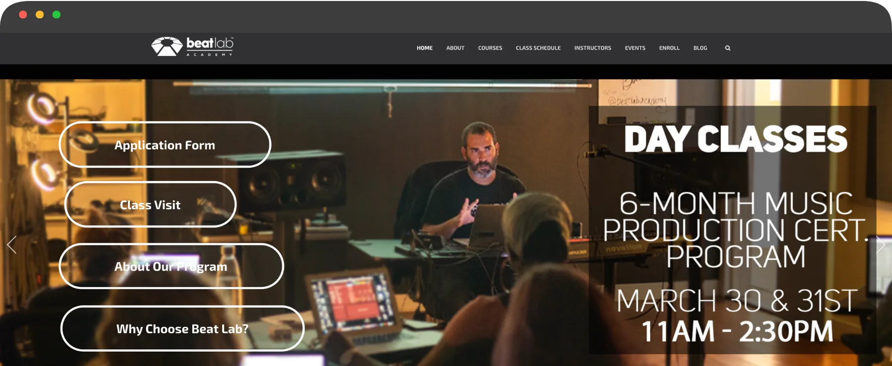 Beat Lab Academy music production school