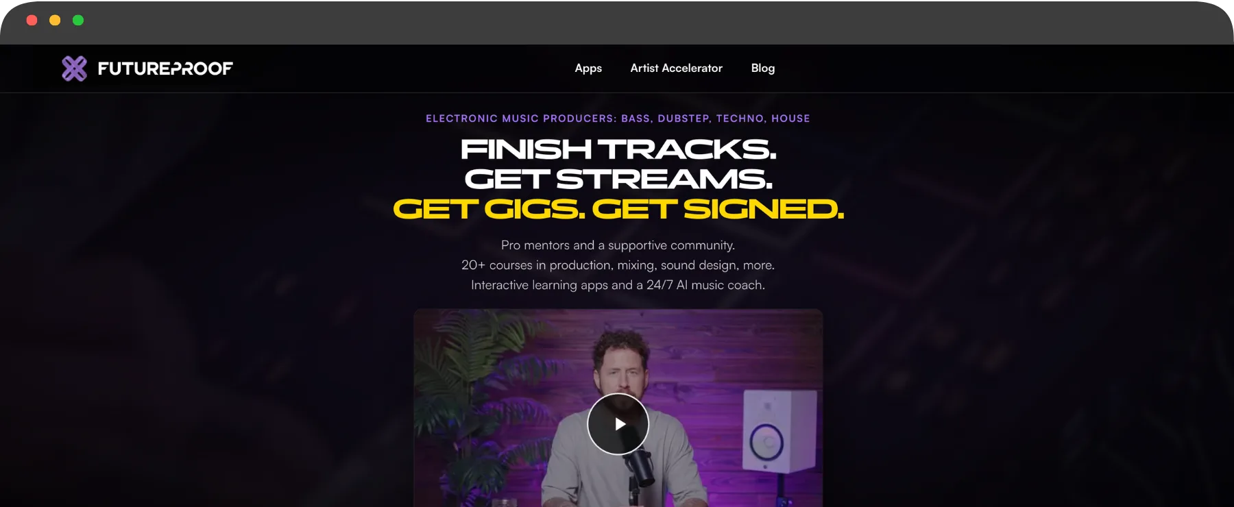Futureproof Music School online music production