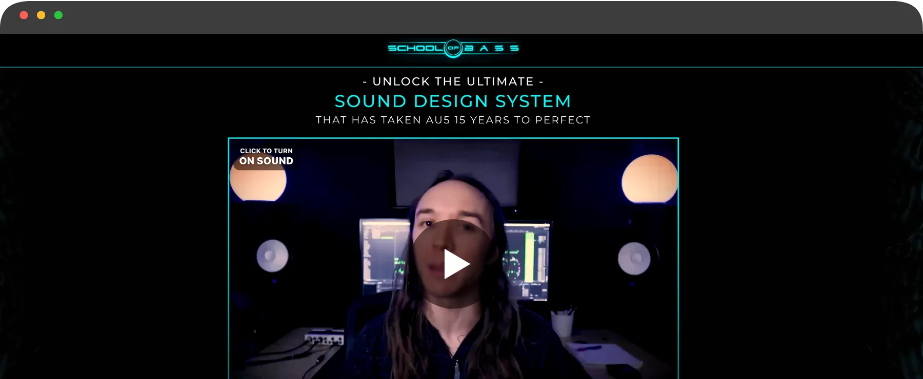 School of Bass music production course