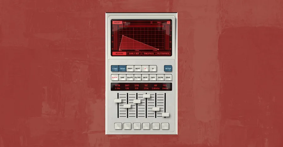 Relab LX480 Complete reverb plugin interface