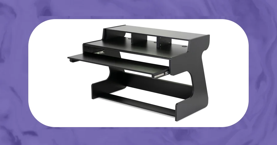 Zaor Miza 88 Flex studio desk with adjustable keyboard tray