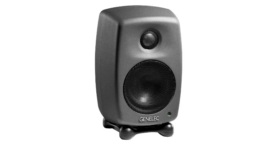 Genelec 8010A compact studio monitor in die-cast aluminum