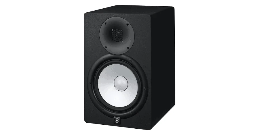 Yamaha HS8 studio monitor with 8-inch white woofer