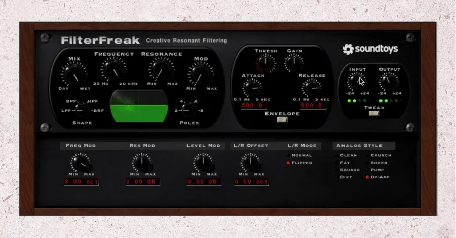 Soundtoys Filterfreak