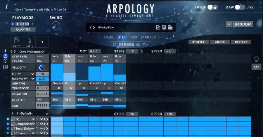 ARPOLOGY Sample Logic Kontakt library with powerful arpeggiator engine