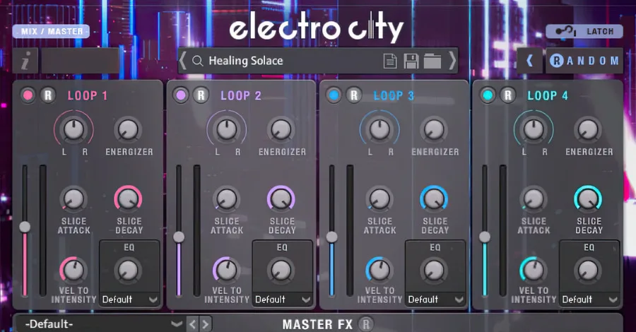 Electro City Sample Logic Kontakt library with rhythmic sequencing engine