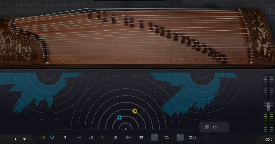Forgotten Zither Echo Collective FX Kontakt library with fretless German harp zither