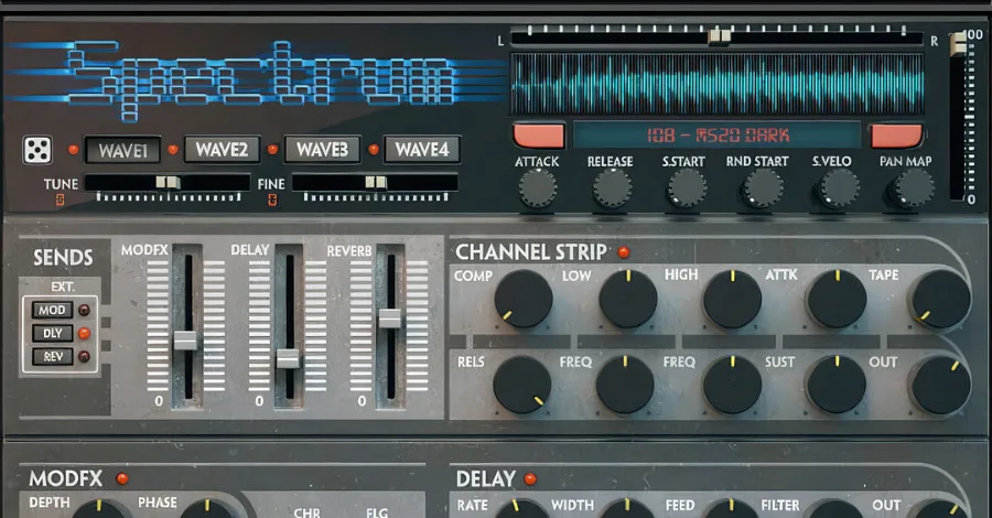 Tape KPR-77 free Wave Alchemy Kontakt library from Korg drum machine recorded to tape
