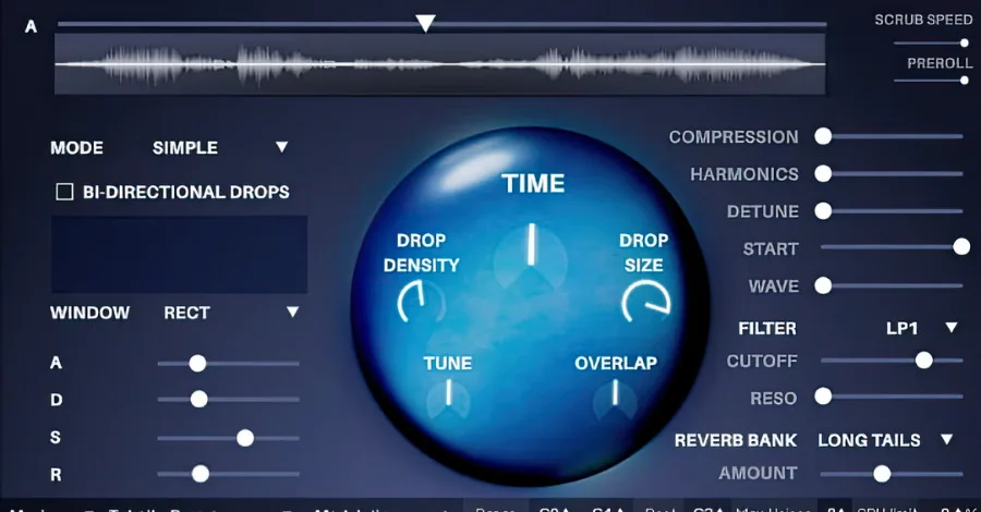 Time Drops Fluffy Audio Kontakt library with atmospheric soundscapes and drones