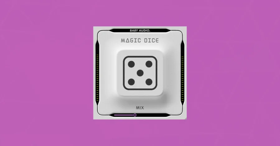 BABY Audio Magic Dice random wet-FX generator plugin interface