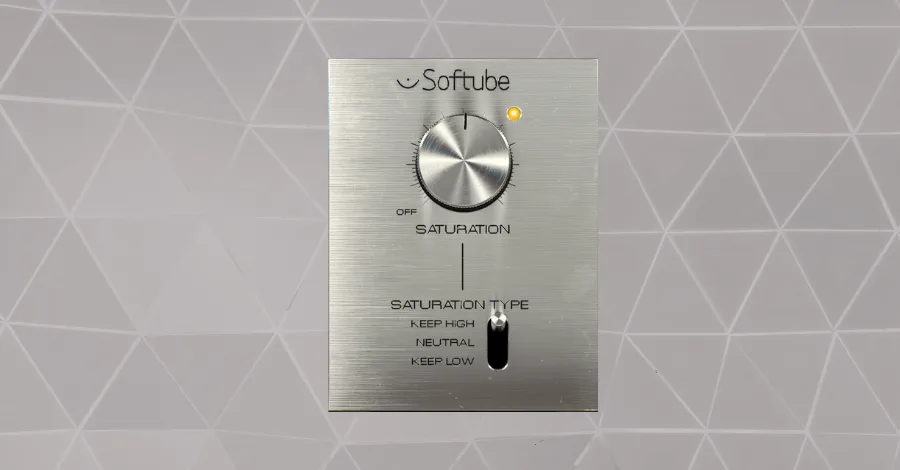 Softube Saturation Knob free plugin interface