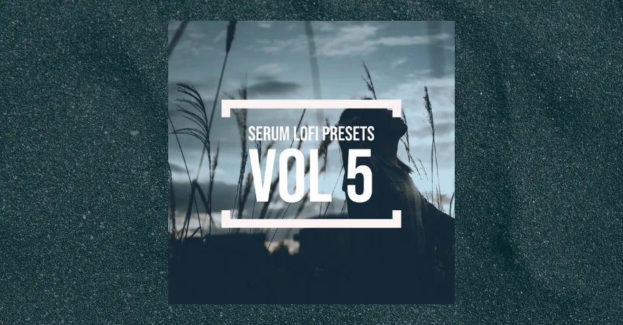 Gum Road Serum Lo-fi Vol. 5 preset pack with a warm, lo-fi aesthetic cover