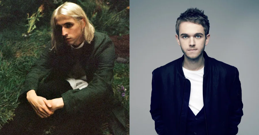 Two producers collaborating in a studio session side by side
