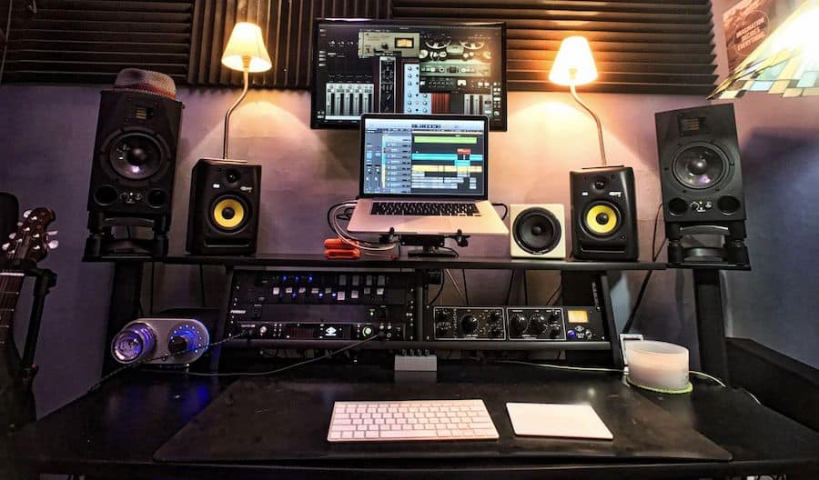 Matt Griffo's boutique recording studio in Chicago