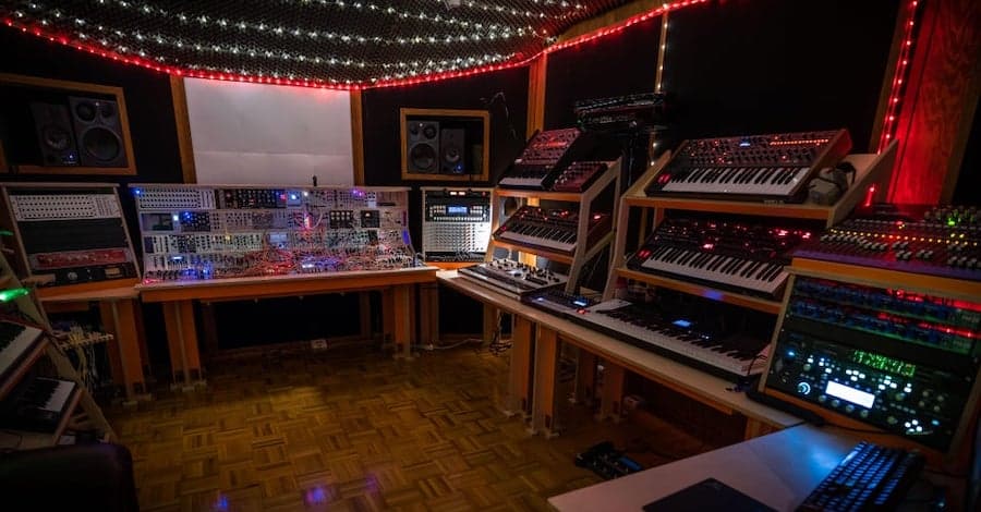 Reddit gear studio, 2egress home basement studio that took years to complete