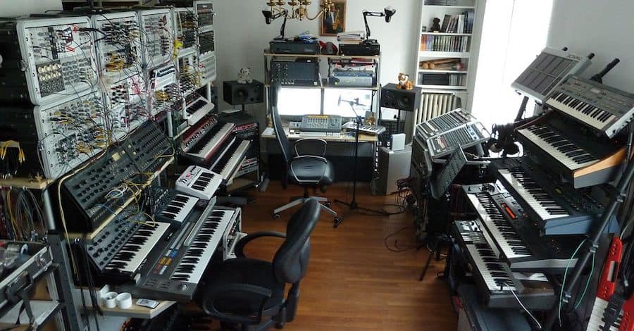 Pinterest gear studio, routing so much hardware it looks like morse code operations