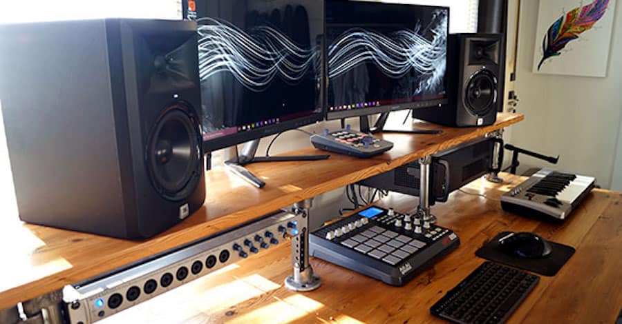 The Home Route wood desk, Simplified Building reclaimed wood desk with full spec list