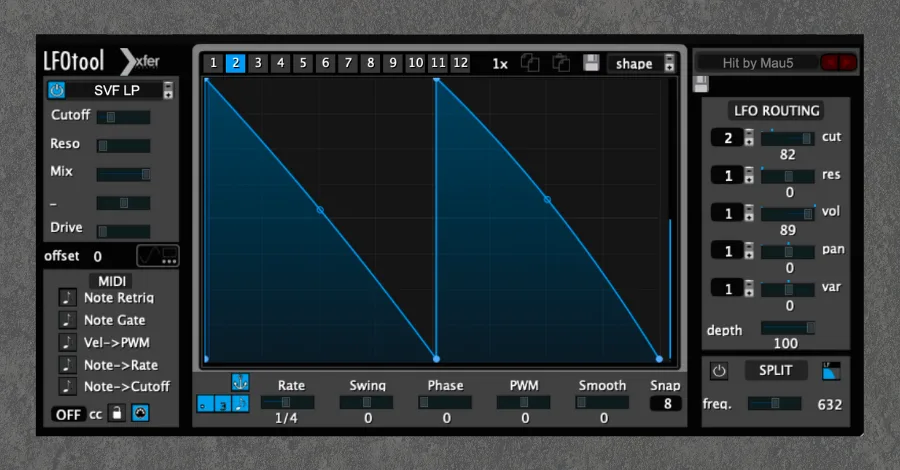 Rhythmic Pad Stabber