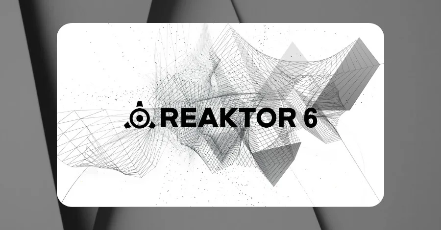 Reaktor 6 modular synthesizer with custom patch connections and modules