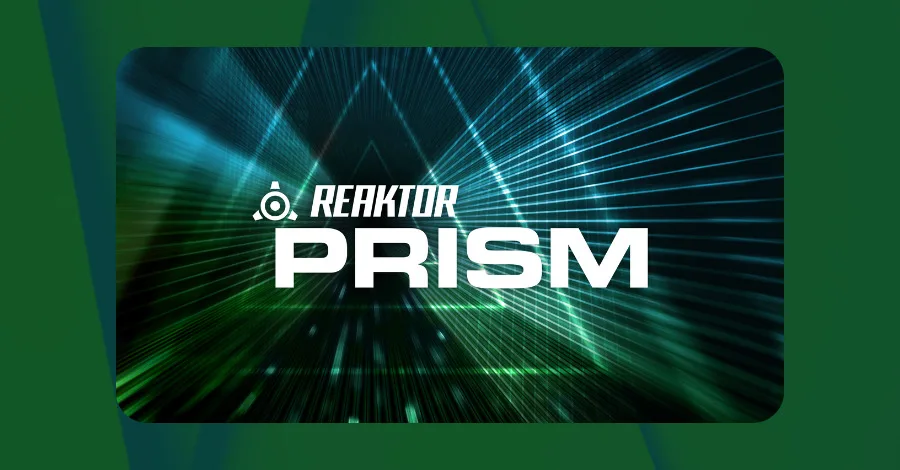 Reaktor Prism synthesizer showing additive synthesis parameters and the Animator feature