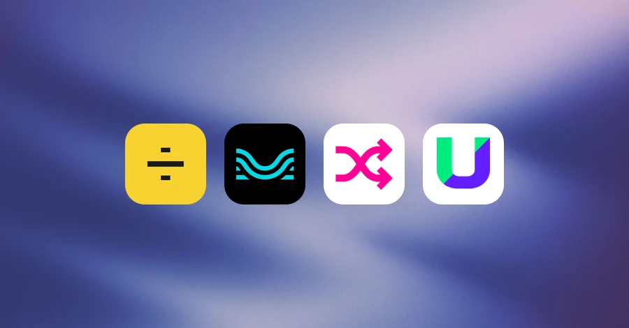App icons for LALAL.AI, Moises, Fadr and UVR Online