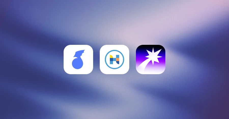 App icons for Tunebat, Hooktheory and banger.show