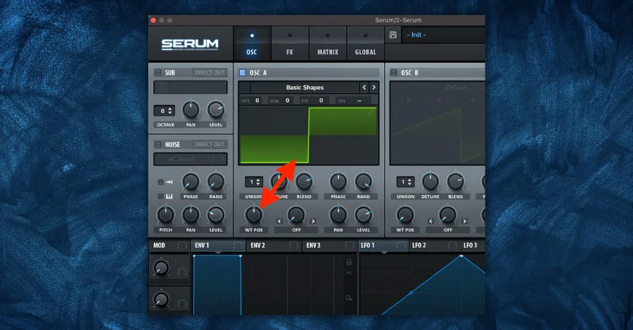 Serum WT POS knob