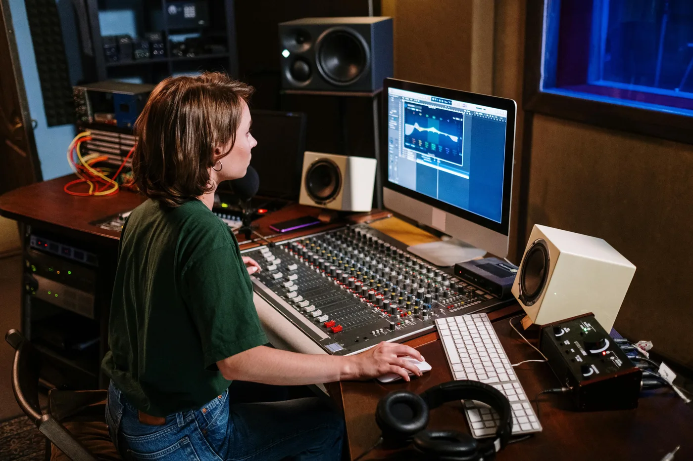 EQ plugin curve illustrating eq cheat sheet on a vocal or mix