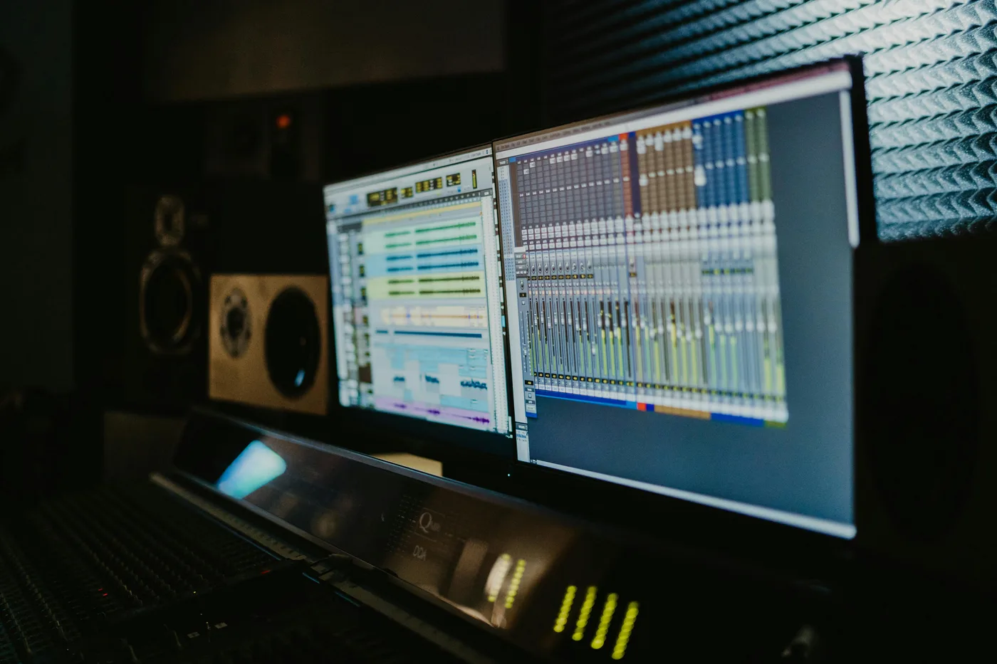 Mixing session with the how to master a song workflow visible across the channel strip