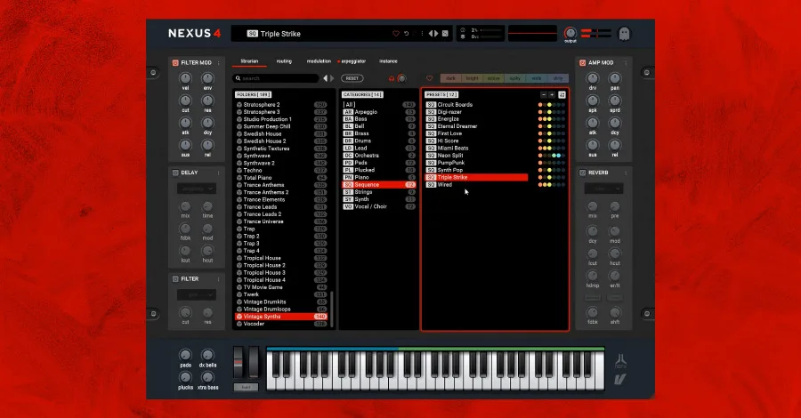 Nexus sequences browser