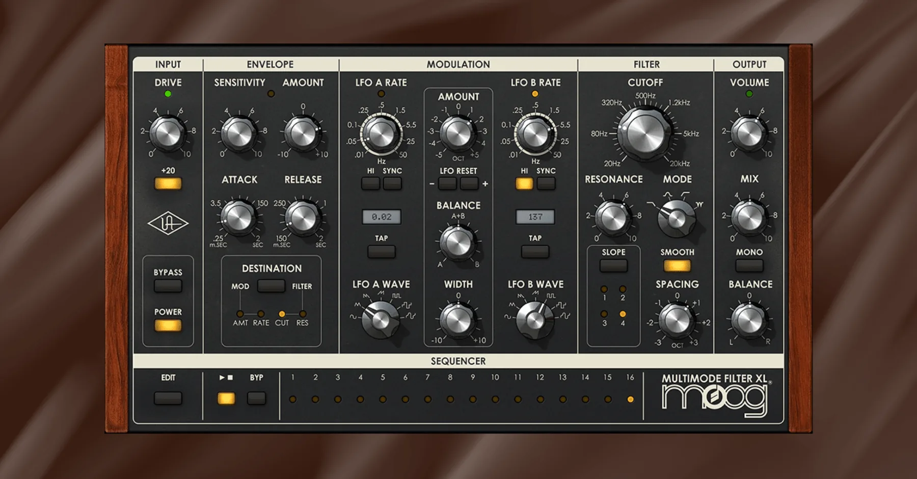 UAD Moog Multimode Filter