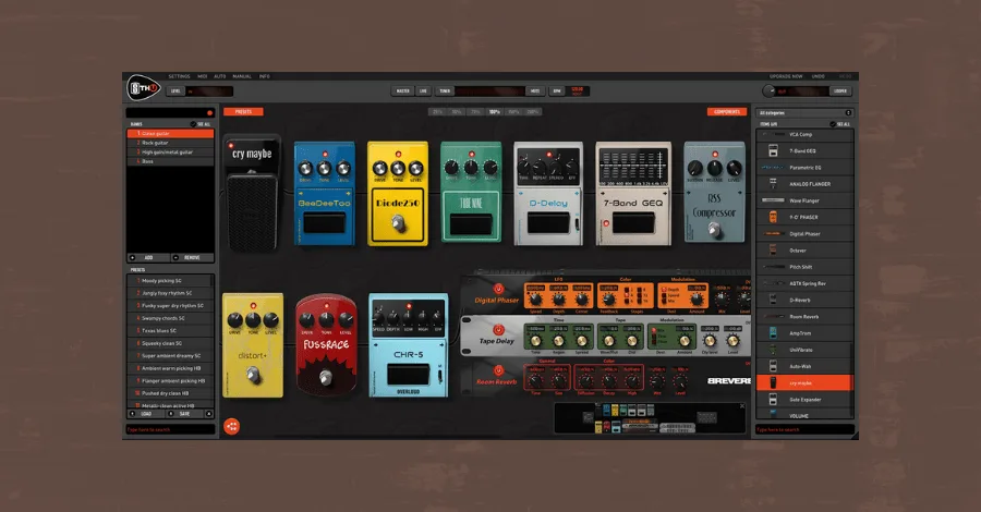 Overloud THU amp simulator