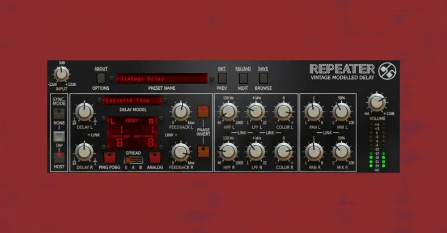 Repeater delay plugin