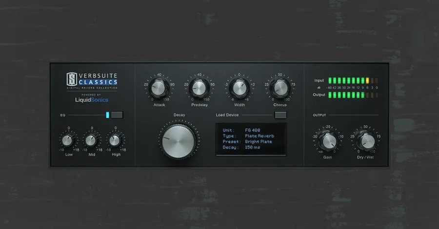 Verbsuite Classics reverb