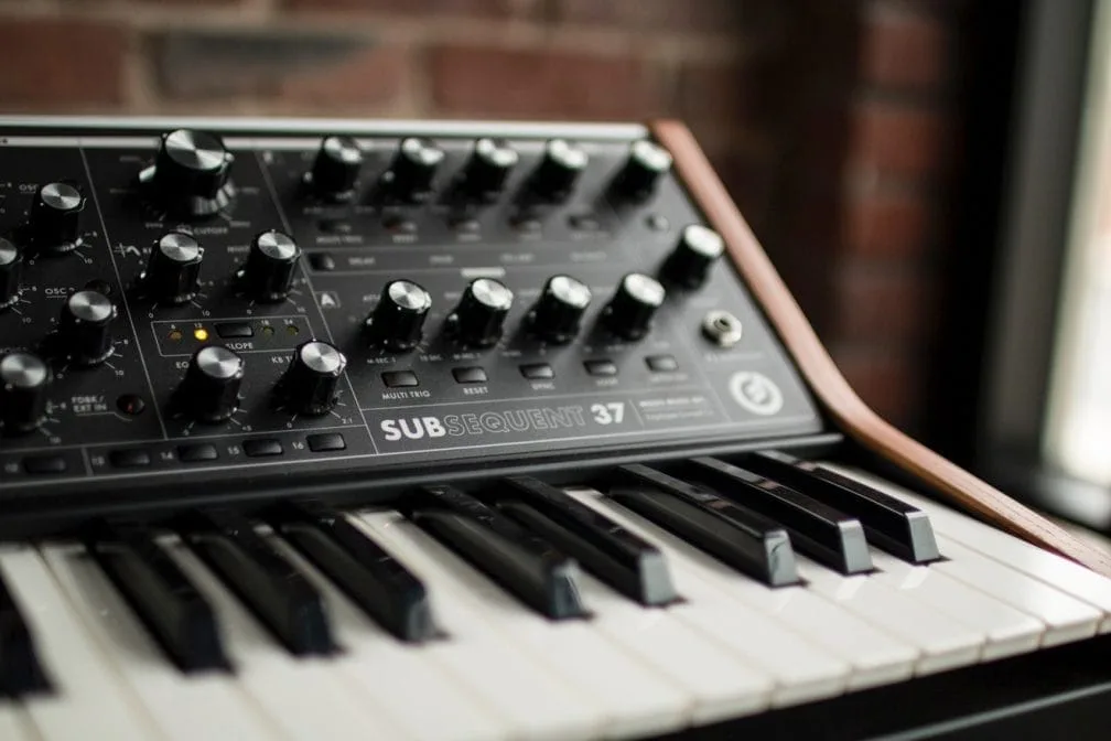 Moog Sub37 synthesizer