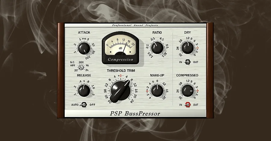 PSP Buspressor mix bus compressor plugin with parallel compression controls