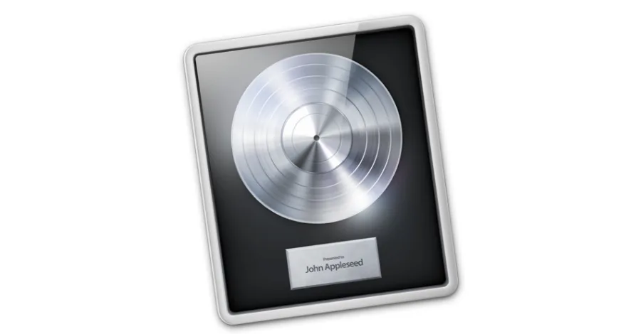 Logic Pro X interface showing arrangement view with multiple instrument tracks