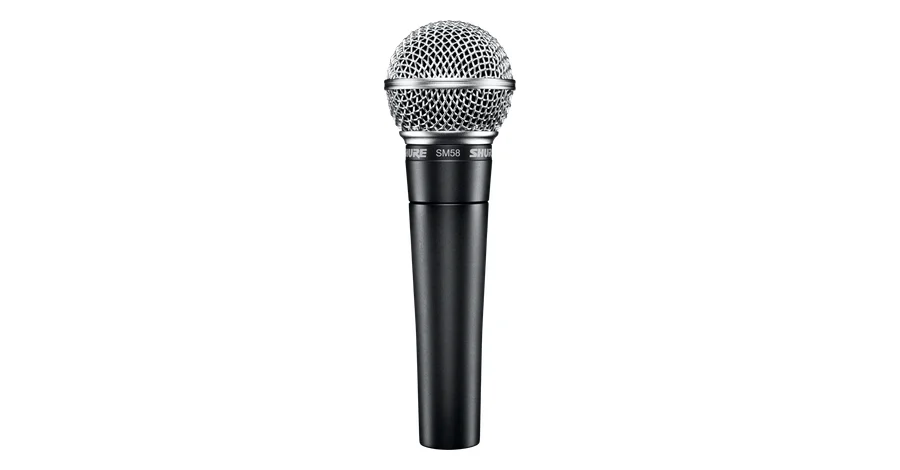 Shure SM58 handheld dynamic vocal microphone