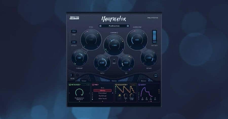 Polyverse Manipulator vocal processing plugin interface